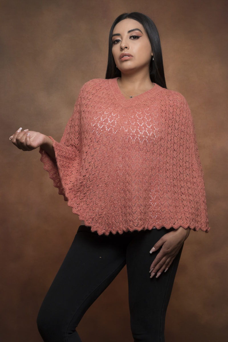 PONCHO TEJIDO
